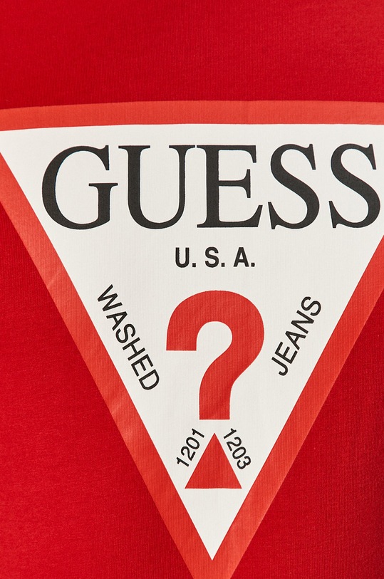 Guess - Tričko s dlouhým rukávem M1RI31.I3Z11 červená