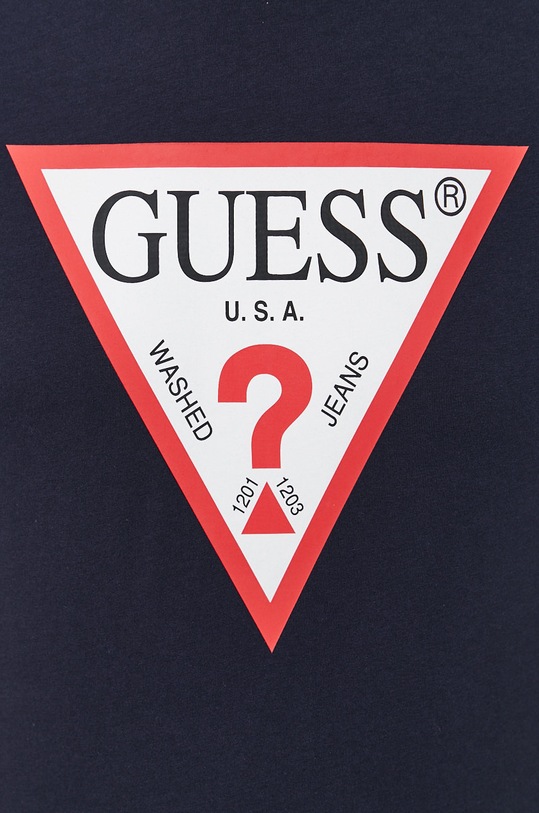 Guess - Tričko s dlhým rukávom M1RI31.I3Z11 tmavomodrá