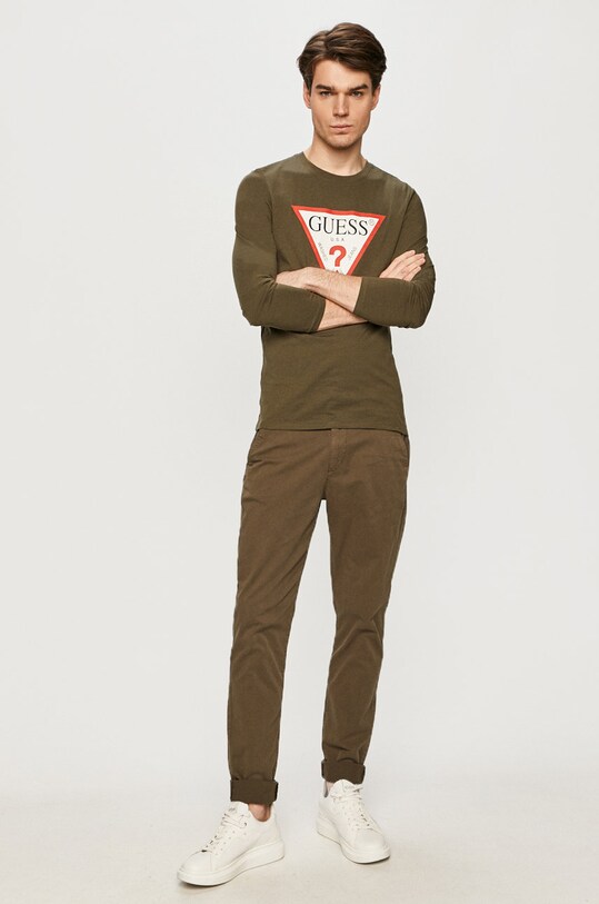Guess - Longsleeve M1RI31.I3Z11 zielony AA00