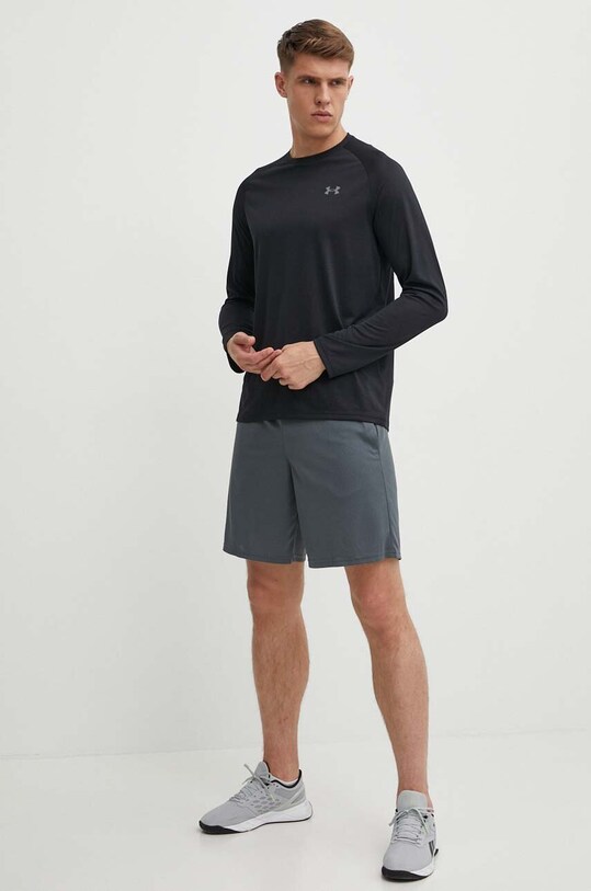 Under Armour longsleeve treningowy Tech 2.0 1328496 czarny SS23
