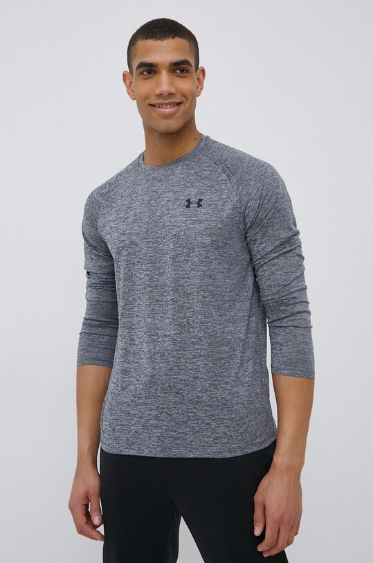 Majica dugih rukava za trening Under Armour Tech 2.0 okrugli siva 1328496