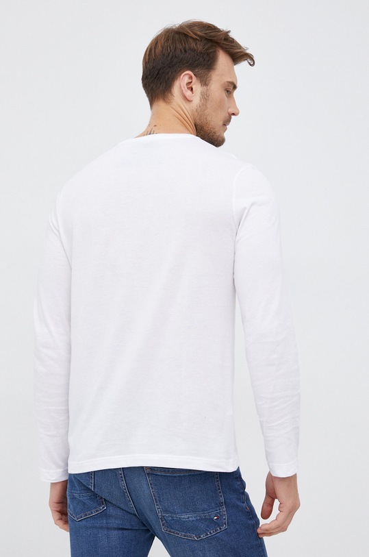 Odzież Lacoste Longsleeve bawełniany TH2040 TH2040 biały