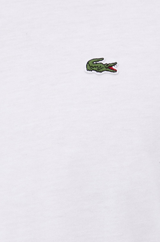 Lacoste cotton longsleeve top TH2040 white