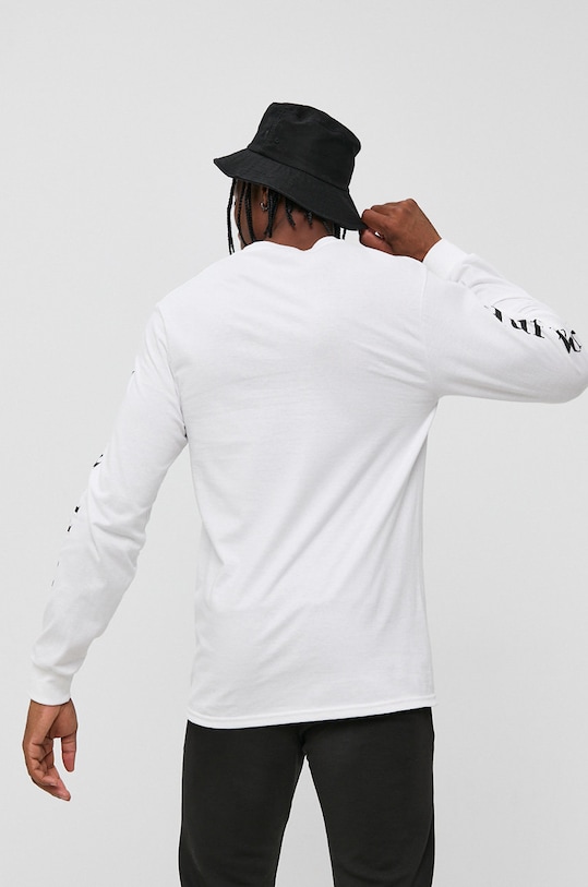 Odzież HUF Longsleeve bawełniany ts00146 biały