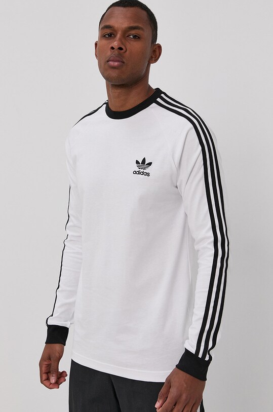 adidas Originals Longsleeve GN3477 GN3477 biały AW21