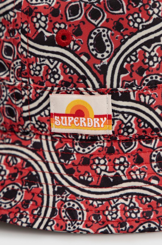 Superdry Kapelusz W9010104A.5KZ czerwony SS21