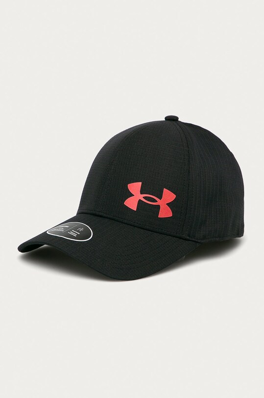 Under Armour șapcă 1361530 bumbac negru 1361530