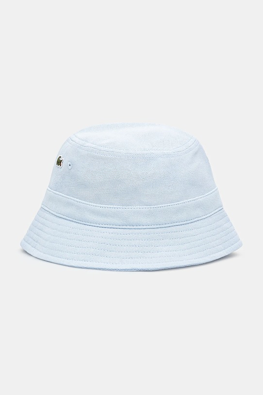 Pamučni šešir Lacoste plava RK2056