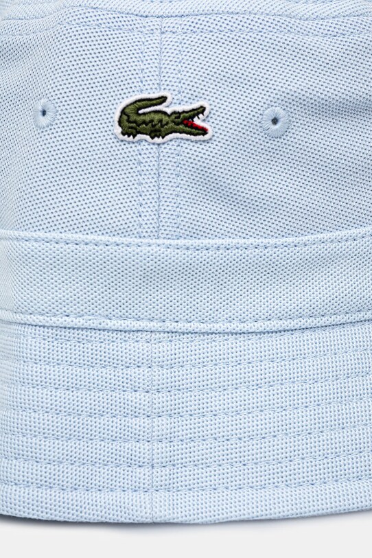 Pamučni šešir Lacoste RK2056 plava SS25