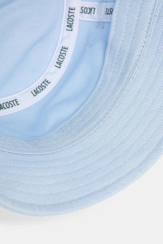 Pamučni šešir Lacoste plava RK2056