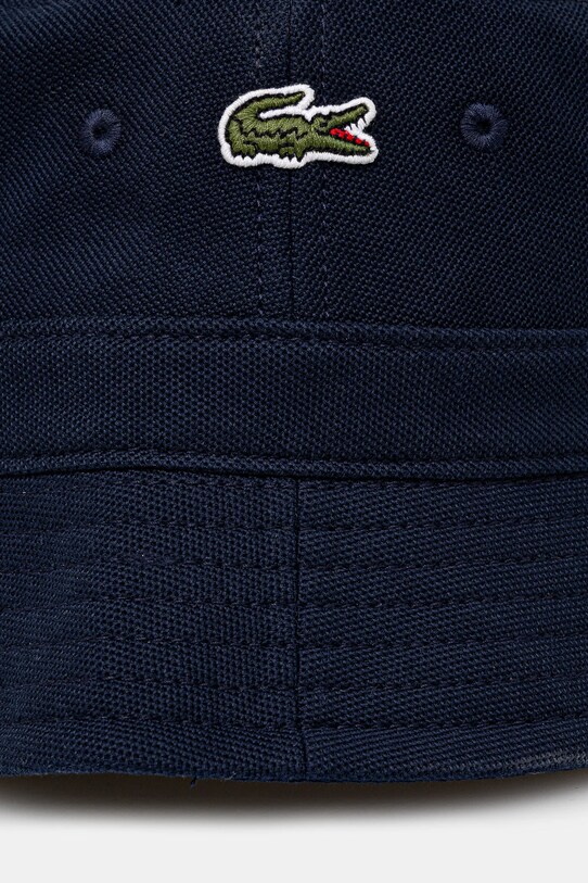 Шляпа из хлопка Lacoste RK2056 тёмно-синий SS25