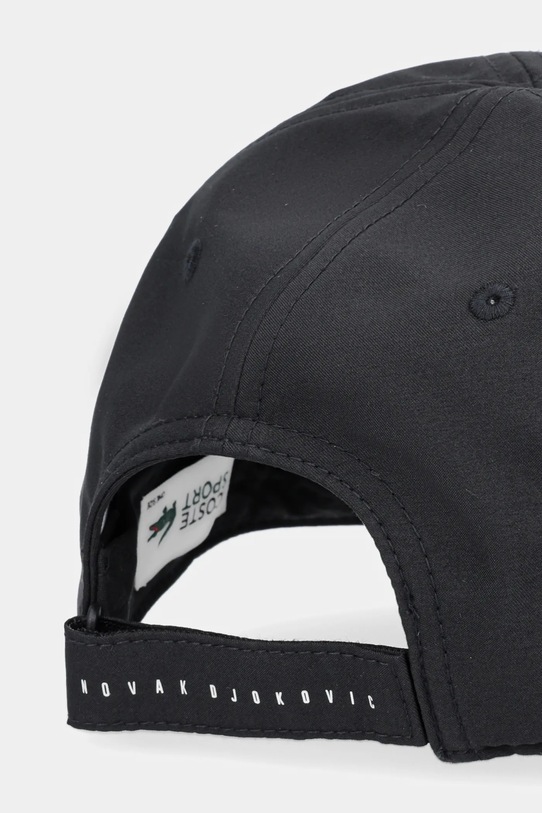 Akcesoria Lacoste czapka z daszkiem RK2450 czarny