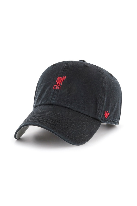 47 brand - Czapka EPL Liverpool z domieszką wełny czarny EPL.BSRNR04GWS.BK