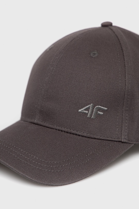 Čiapka 4F H4L21.CAM005 sivá SS21