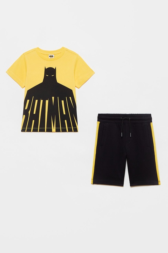 OVS Komplet dziecięcy nadruk pomarańczowy 1169833