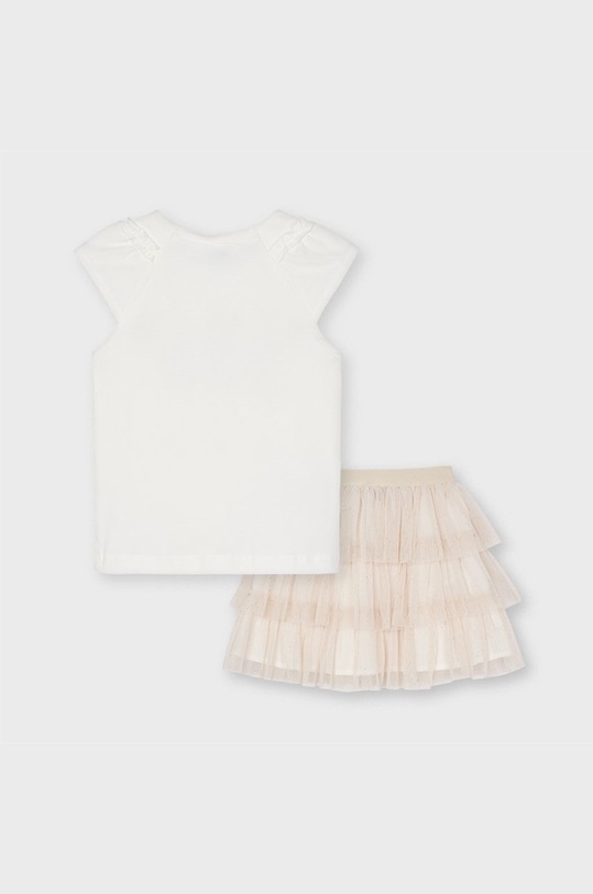 Mayoral - Compleu copii 3961.6E.MINI bej SS21