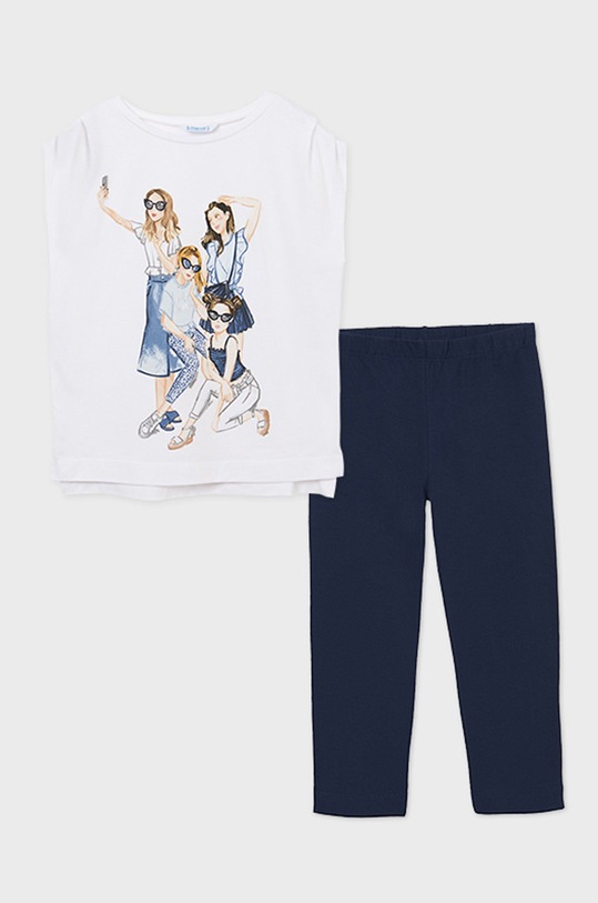 Mayoral - Detská súprava 6729.8D.JUNIOR tmavomodrá SS21