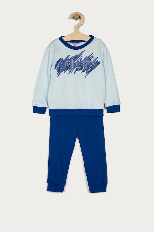 adidas - Dres dziecięcy 62-104 cm GD6167 dzianina niebieski GD6167