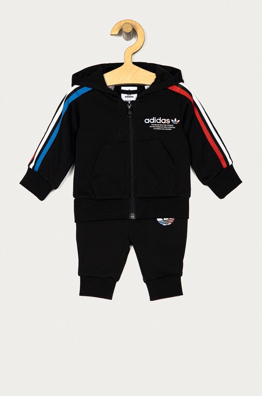 adidas Originals - Dres dziecięcy 80-104 cm GN7418 dzianina czarny GN7418