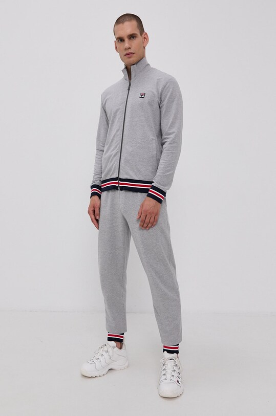 Fila komplet dresowy dzianina szary FPS1056