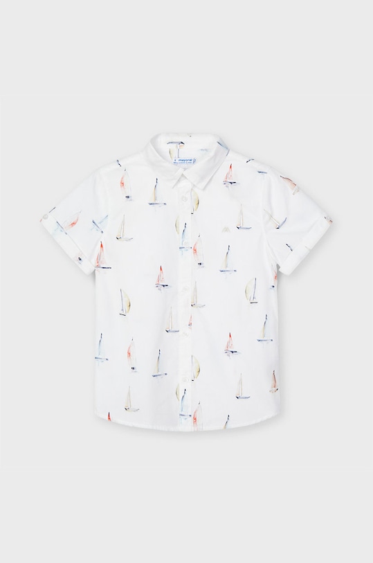 Mayoral - Koszula dziecięca wzorzyste biały 3120.5D.MINI