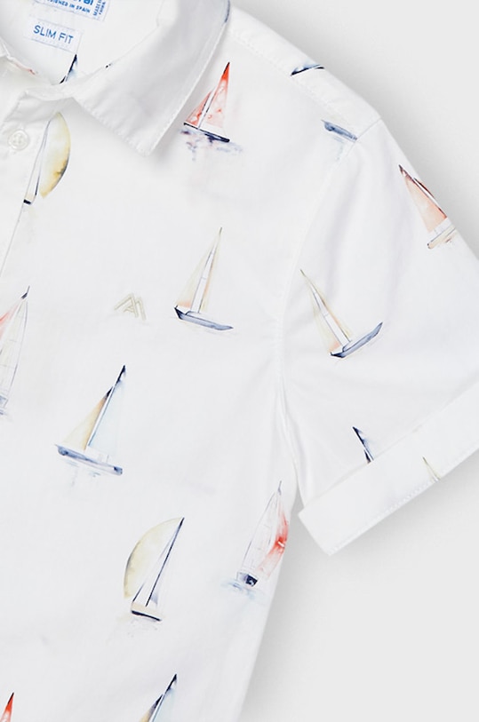Chłopiec Mayoral - Koszula dziecięca 3120.5D.MINI biały