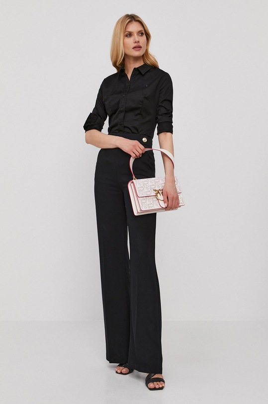 Odzież Guess Koszula W1RH41.WAF10 czarny