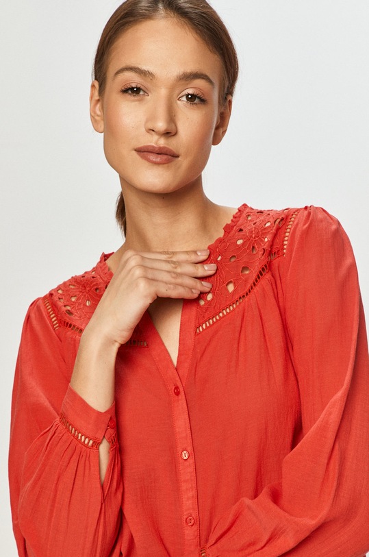 Pepe Jeans - Košile Carina červená PL303953.244