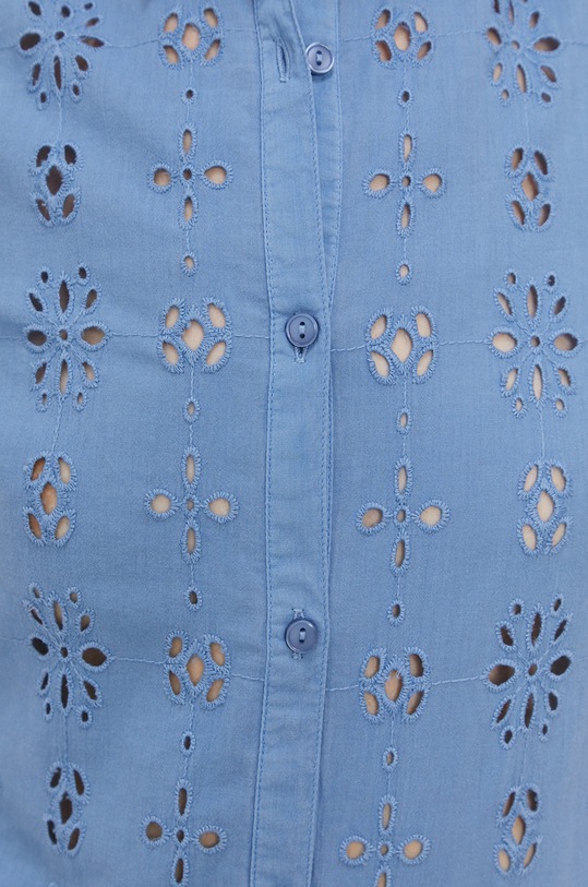 Bavlnená košeľa Pepe Jeans PL303978.545 modrá SS21