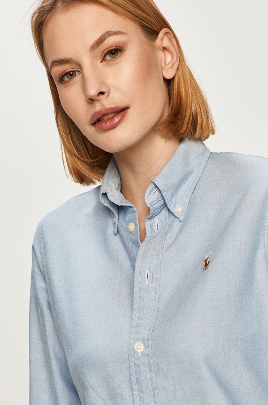 Polo Ralph Lauren - Памучна риза стандартна син 211743355002
