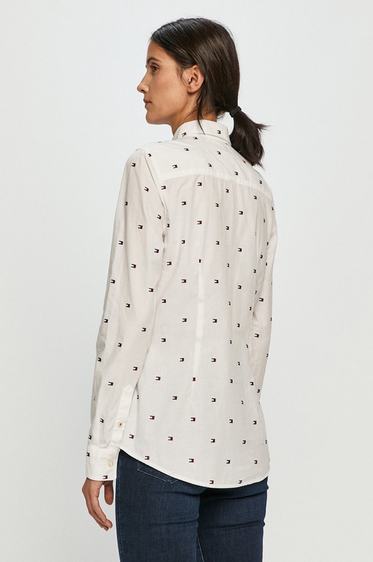 Tommy Hilfiger - Bavlněná košile bílá WW0WW27486.4891