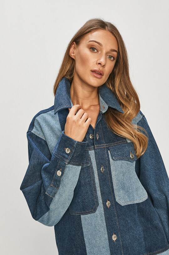 The Kooples - Košeľa FCCD22058J modrá