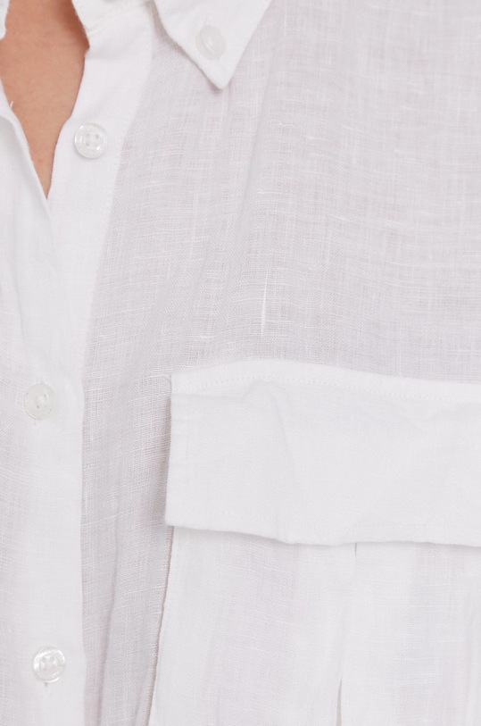 United Colors of Benetton Koszula 5BML5QB74.101 biały SS21