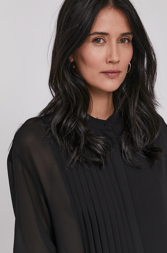 Košile Sisley černá 5AM25QCH7.100