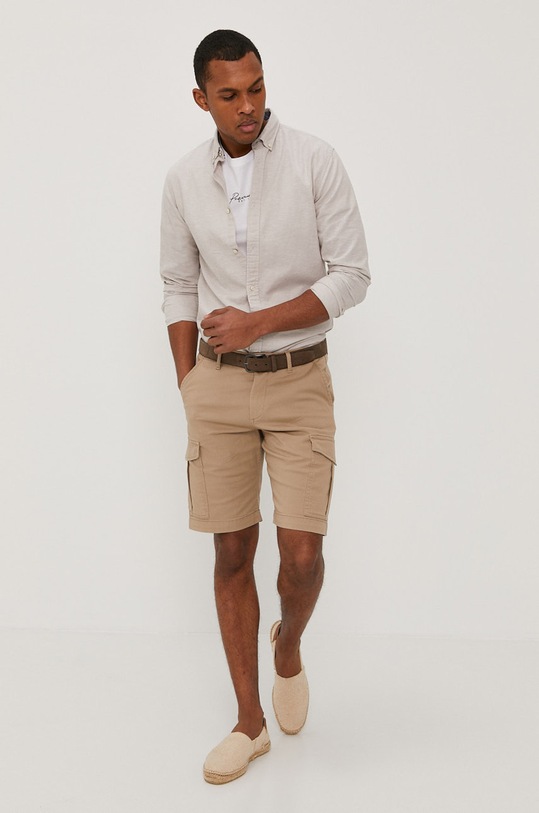 Odzież Jack & Jones Koszula 12163855 szary