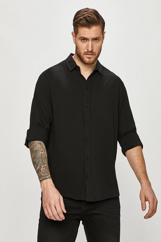 Tigha - Koszula Shoin czarny 105678