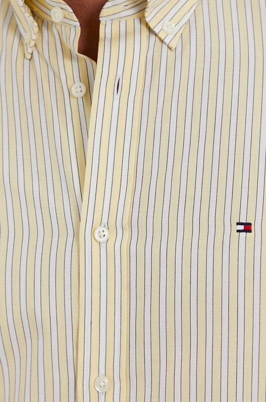 Tommy Hilfiger koszula bawełniana MW0MW17568.4891 żółty SS21