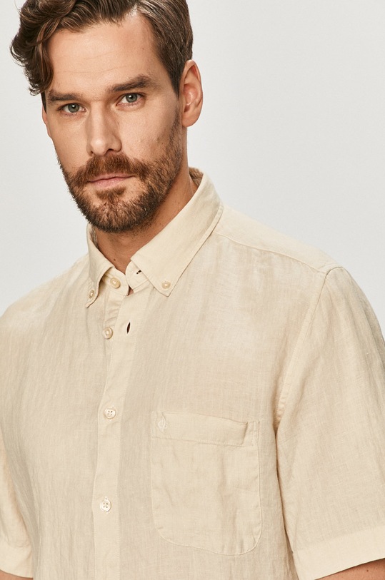Marc O'Polo Koszula regular beżowy 123742841014