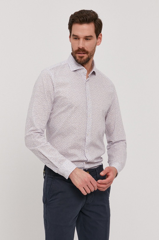 Strellson Koszula bawełniana 30026174 niebieski