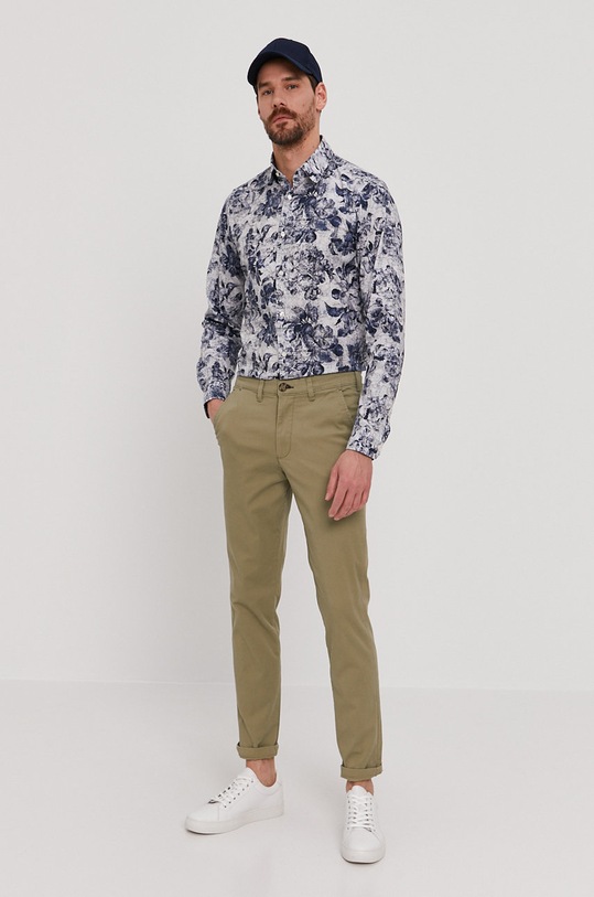 Odzież Strellson Koszula 30024858 granatowy