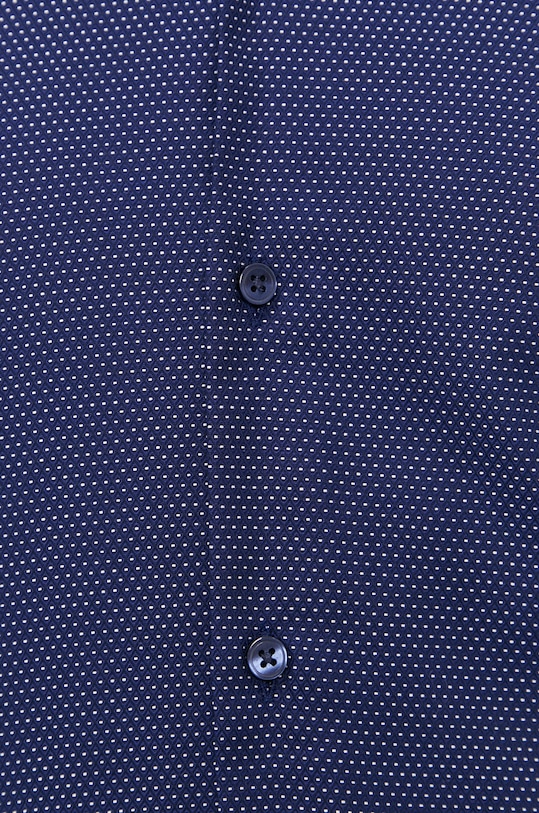 Strellson Koszula bawełniana 30020131 granatowy SS21