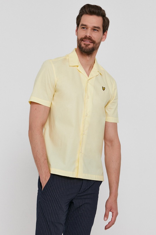 Košile Lyle & Scott SW1400V.W325 žlutá