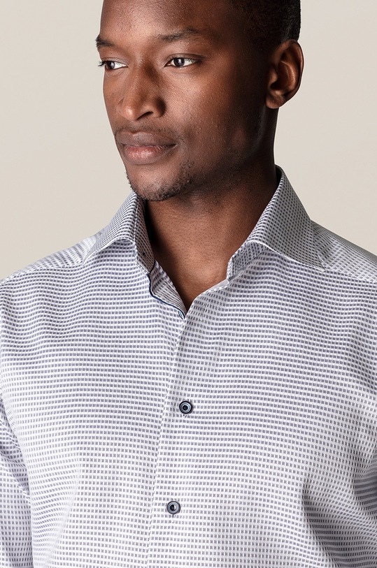 Odzież Eton Koszula 100002201 niebieski