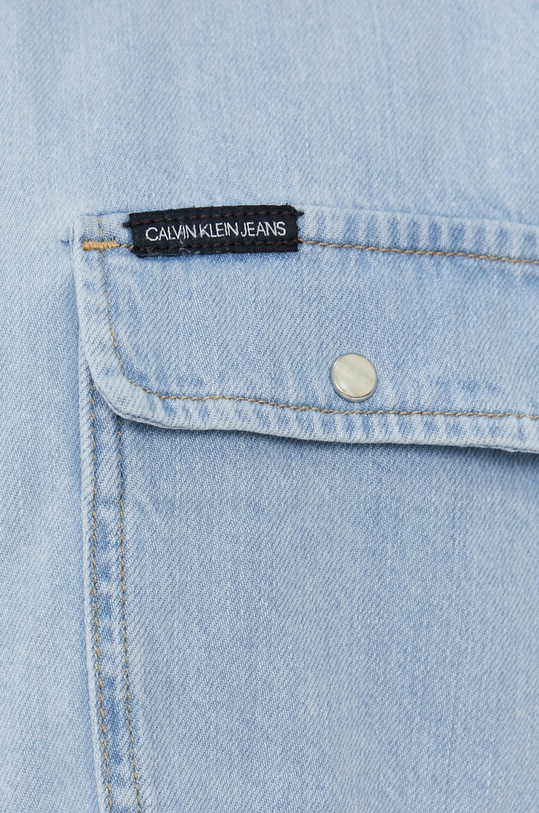 Calvin Klein Jeans Koszula jeansowa J30J318036.4891 J30J318036.4891 niebieski SS21