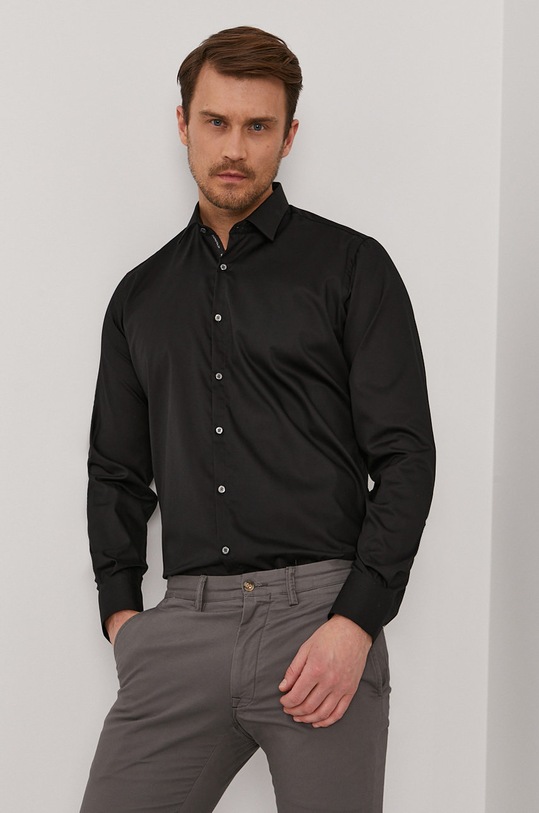 Karl Lagerfeld Cămașă din bumbac 511699.605103 negru