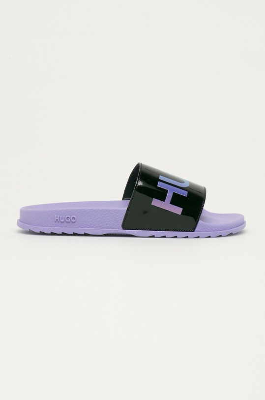 Šľapky Hugo plochý čierna 50453111