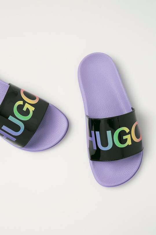 Šľapky Hugo čierna 50453111