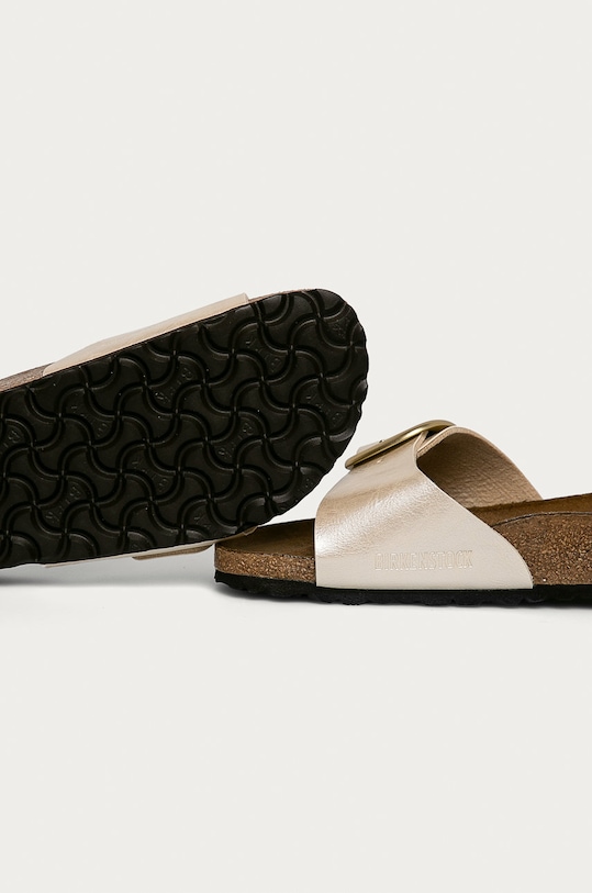 Obuwie Birkenstock klapki Madrid Big Buckle 1015279 beżowy