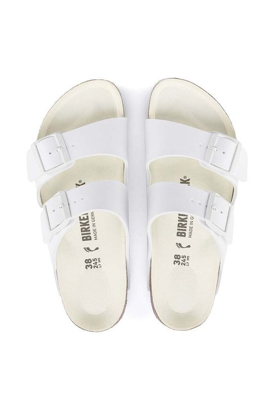 Birkenstock papuci Arizona 1019046 alb