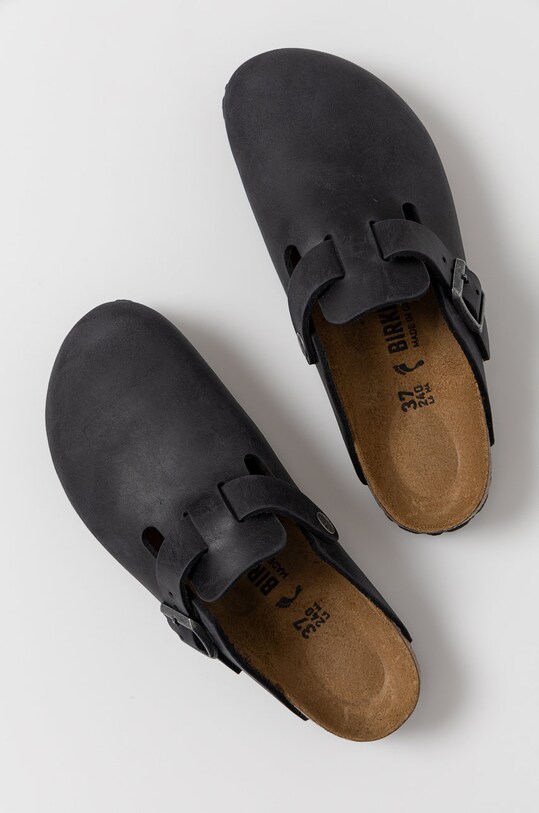 Kožené šľapky Birkenstock Boston 59463